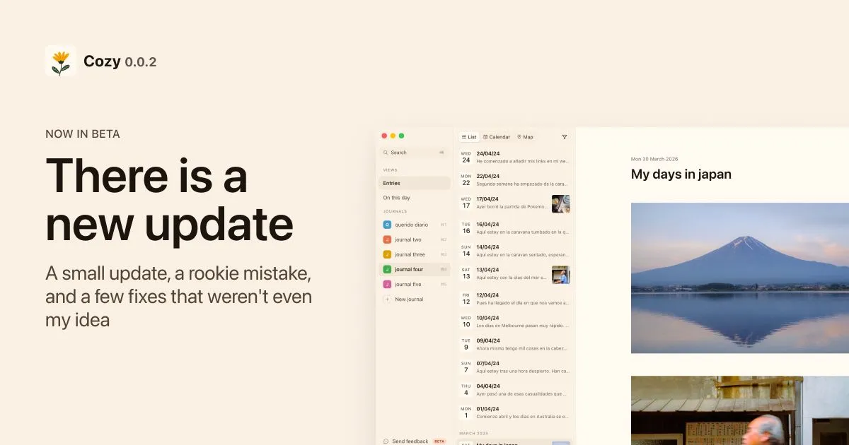 Cozy v0.0.2
